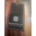 Bagatelle  brown size Large Faux Suede Pleated Midi Skirt Photo 4