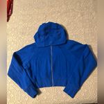 Lululemon athletica Royal Blue Cropped Hoodie Photo 1
