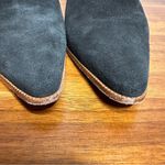 Bernardo Felix Black Suede Fringe Mid Calf Ankle Boots, 10 Photo 9