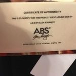 ABS Allen Schwartz NWT Black ABS cocktail Gown Photo 7