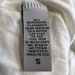 LA Made White Strappy Back Knit Dress Small Photo 4