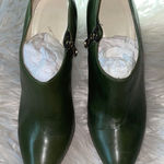 Bettye Muller Green 4” Heeled Bootie Shoes Photo 0