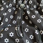 Art Class Retro Floral Drawstring Backpack Daisy Pattern Photo 1