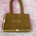 PINK - Victoria's Secret PINK Victoria's‎ Secret Sherpa Tote Bag Plush Teddy Purse Handbag Brown Photo 3