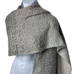 MER SEA Always by the Sea Gray Ombré Classic Capsule Cozy Wrap Scarf Fringed OS Photo 2
