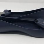 Melissa 's Space Love Blue Jelly Flats Navy Blue Photo 8