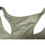 Nine West Active Sports Bra Womens Large Sage Green Workout Fitness Top large Photo 3