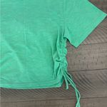 Universal Threads Universal Thread Green Ruched Crop Top Photo 1