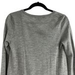 BCBGMAXAZRIA Gray 100% Wool Sweater Size XS Minimalist Old Money Quiet Luxury Photo 10