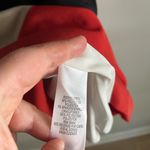 Studio One New York Y2K Colorblock Sheath Dress – Red Black Tan White Sz 6 Orange Photo 4