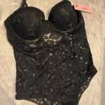 Jezebel 🆕  Black Lace One Piece Photo 5