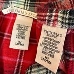 Victoria's Secret  Flannel Pajama Set Womens Medium Red Pink Plaid Shirt Pants Photo 1