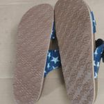 Mad love  Keava Americana Blue/White Footbed Sandals 9 Holiday Prints Casual Twee Photo 1