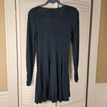 Hollister NWT  Womens Hunter Green Long Sleeve Skater Dress Medium‎ Photo 1