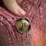 Sonoma SO New Slouchy Button Front Cardigan Pink Ombre Oversized Large Photo 3