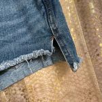 Free People  5 button fly raw hem cut off jean denim shorts, size 27 Photo 2