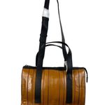 T Tahari Shopper Tote Shoulder Bag Leather Handbag Brown Purse Photo 0