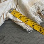 Rip Curl  Shorts Elastic Waist Brown Tan Cream Stripe XL Photo 8