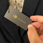 Outback Red New NWT The Limited  Navy Blue 1-Button Blazer Sz 6 100% Cotton Small Photo 2