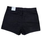 Old Navy  High-Waisted Cuffed Black Jean Shorts Photo 4
