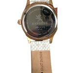 EXPRESS  FMDEX1430 Crystal Bezel Snakeskin Pattern Rose‎ Gold Women's Chronograph Photo 3