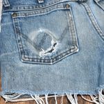 Wrangler Vintage style  cut off denim shorts light wash Photo 8