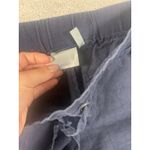 Athleta 228637 cropped linen wide leg pant pull on size 10 Photo 4