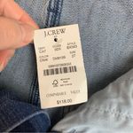 J.Crew womens size 27 wide leg crop jeans new high waist belted casual denim Photo 4