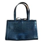 Liz Claiborne Like New Black Croc Print Purse Photo 0