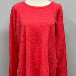 Eileen Fisher  Organic Cotton Linen Knit Tunic Top Size Large Photo 0
