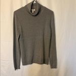 Chico's  Classic Gray Turtleneck Sweater blouse Photo 3