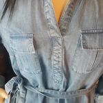 Sonoma  Life & Style Denim Shirt Dress Medium Photo 4