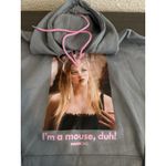 Mean Girls  Womens Gray‎ Graphic Hoodie Sweatshirt Small Y2K Burn Book Wednesday Photo 5