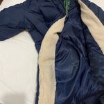 Ralph Lauren LRL Lauren  Women's Size XL Puffer Jacket Blue Waterfowl Feathers Photo 3