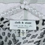 Anthropologie  Cloth & Stone Cheetah Print Mini Dress in Olive Size S Photo 8