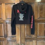 Justin Bieber Stadium Purpose Tour H&M Divided Cropped Hoodie Black Women Medium Photo 1
