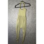 IMBODHI Bodhi Jumper Harem Romper XS Olive Green Sustainable Micromodal Yoga Photo 4