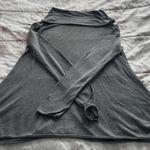 Rachel Roy Margaret Gray cowl neck long sleeve cotton Sweater, size XS relaxing Photo 14