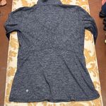 Lululemon  Athletica Charcoal Quarter-Zip Sweatshirt Photo 3