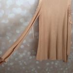 1. State  Blush Pink Cold Shoulder Sweater Photo 3