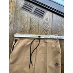 Nike  Tech Fleece Joggers Size XL Womens Mid Rise Sportswear Flax Brown $120 Photo 3