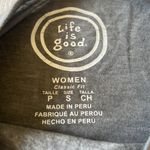 Life is Good Life‎ is Good Women’s Long Sleeve Gray “Good to Sea You” Tee, sz Small ♠️ Photo 2