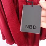 NBD  red open back mini dress Photo 5