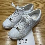 Michael Kors  Colby Athletic Sneaker Women's 6 M White Leather Lace Up Low Top Photo 0