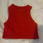 Aerie OFFLINE red cropped tank top Photo 0