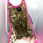 Tangerine NWT Temple Mixed Fabric Patched Boho Shoulder Mini Bag Photo 7