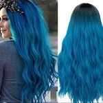 WOMAN'S Wig Blue Photo 1