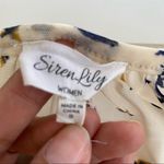 Siren Lily Bird Print Blouse Size Small  Photo 8