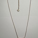 Kendra Scott Leanor Druzy Pendant Rose Gold Tone Necklace Adjustable Length Photo 0