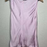 Giorgio Armani  Women Top Medium 100% SILK Purple Cowl Neck Office Regency Photo 5